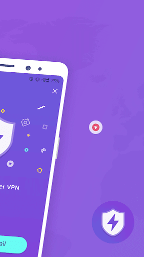 اسکرین شات 2 برنامه Wonder VPN-Free Unlimited Proxy