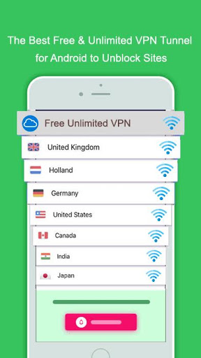 اسکرین شات 2 برنامه Free VPN Master Proxy Service : Unlimited Best VPN