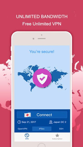 اسکرین شات 4 برنامه Free Super Cloud VPN Proxy Unlimited Unblock IP