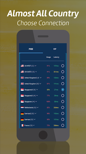اسکرین شات 4 برنامه Smile VPN - VPN Proxy & Private Internet Access