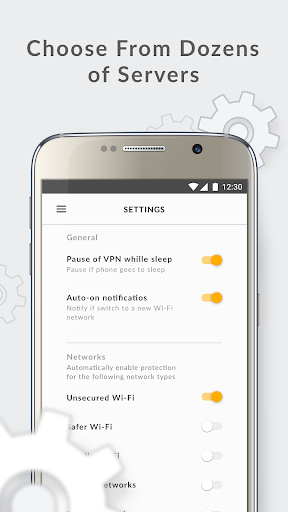 اسکرین شات 3 برنامه VPN in Touch, Unlimited Proxy