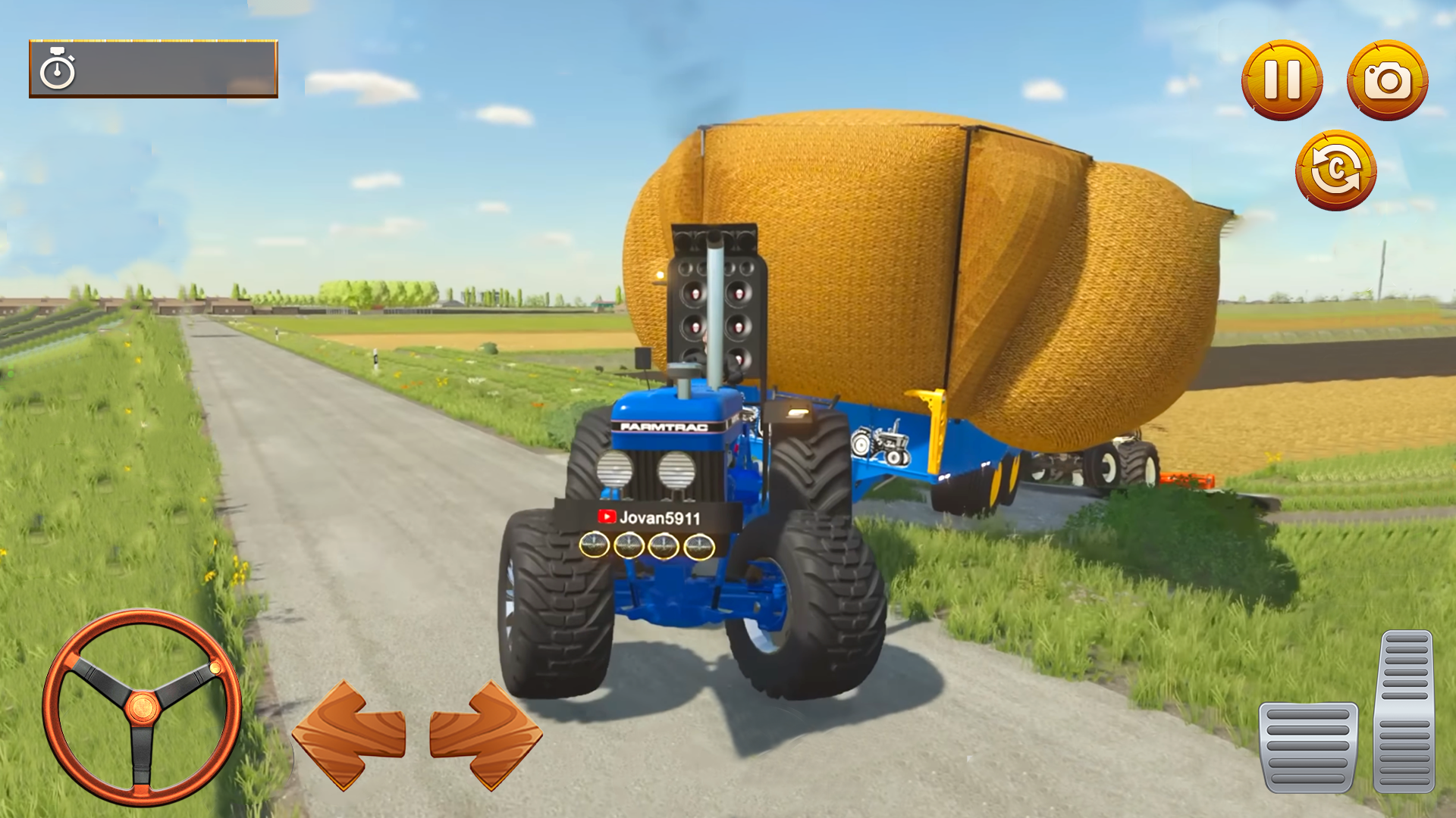 اسکرین شات 6 بازی Tractor Farming Games 2026