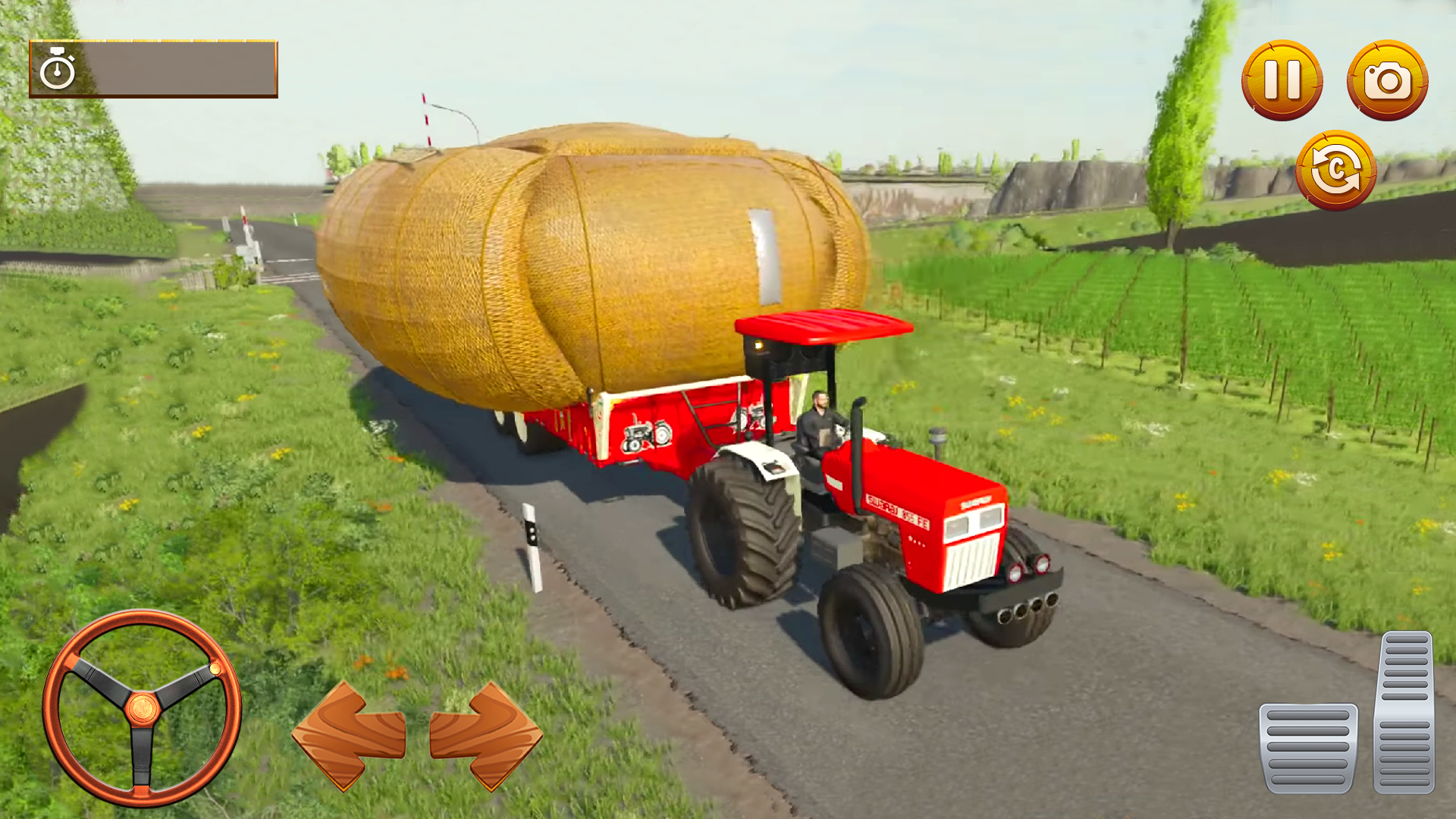 اسکرین شات 1 بازی Tractor Farming Games 2026