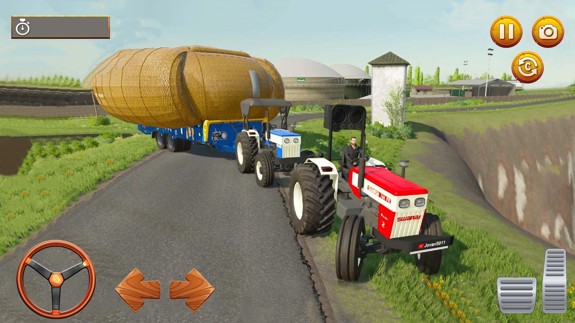 اسکرین شات 4 بازی Tractor Farming Games 2023