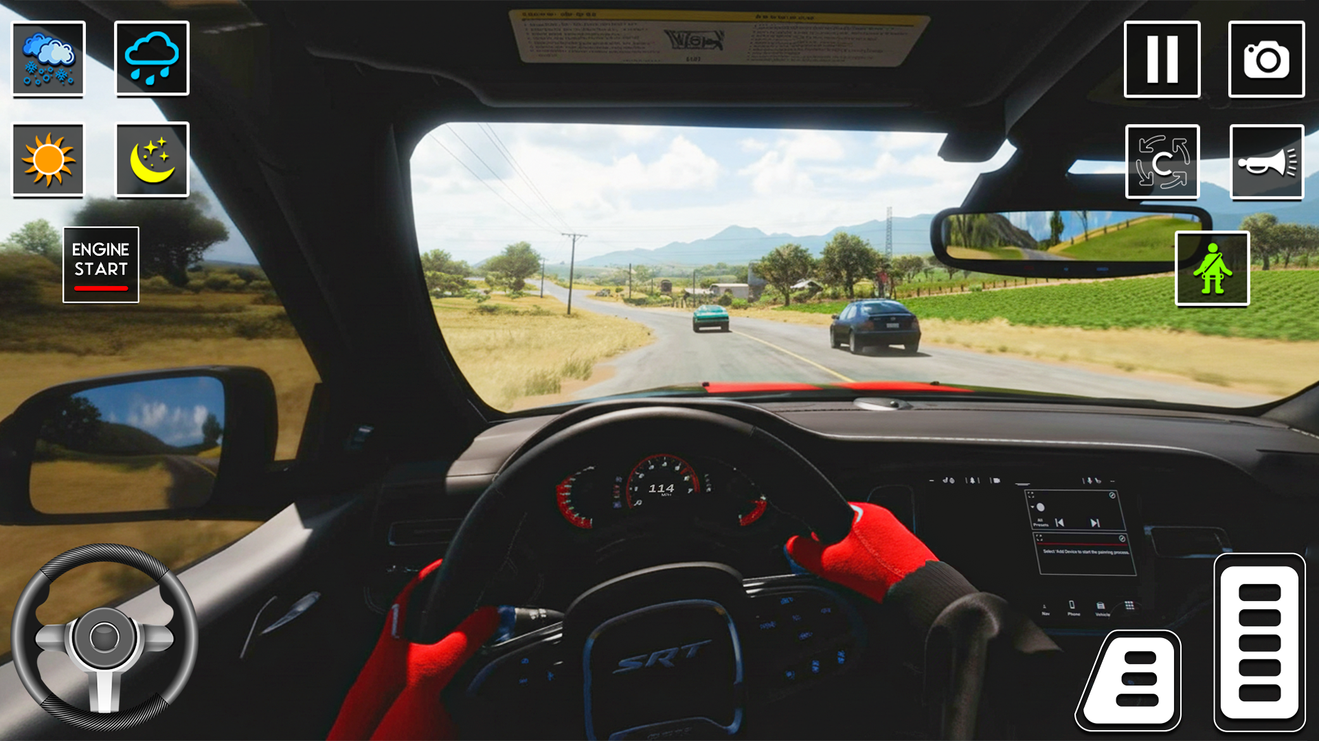 اسکرین شات 1 بازی Uphill Mountain Jeep Driver 3D