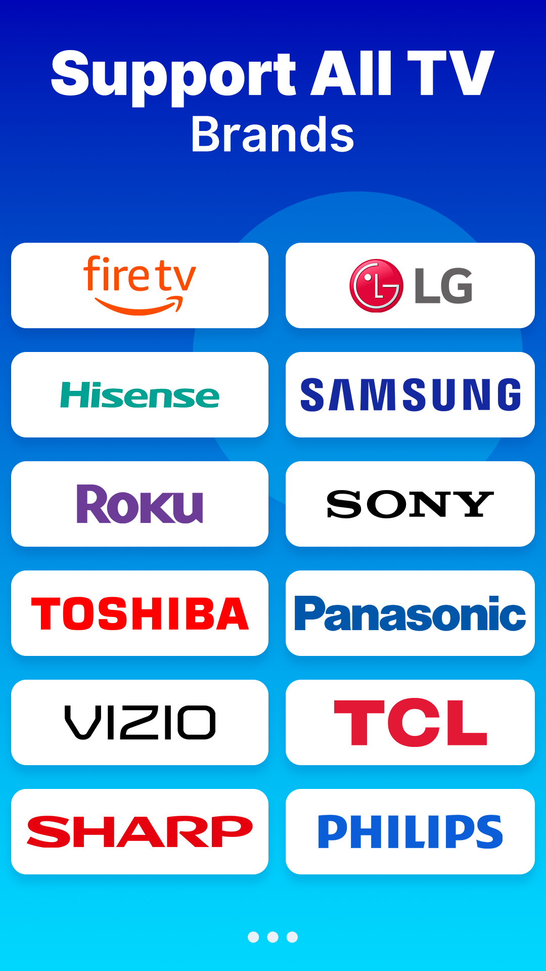 اسکرین شات 4 برنامه Universal TV Remote Control