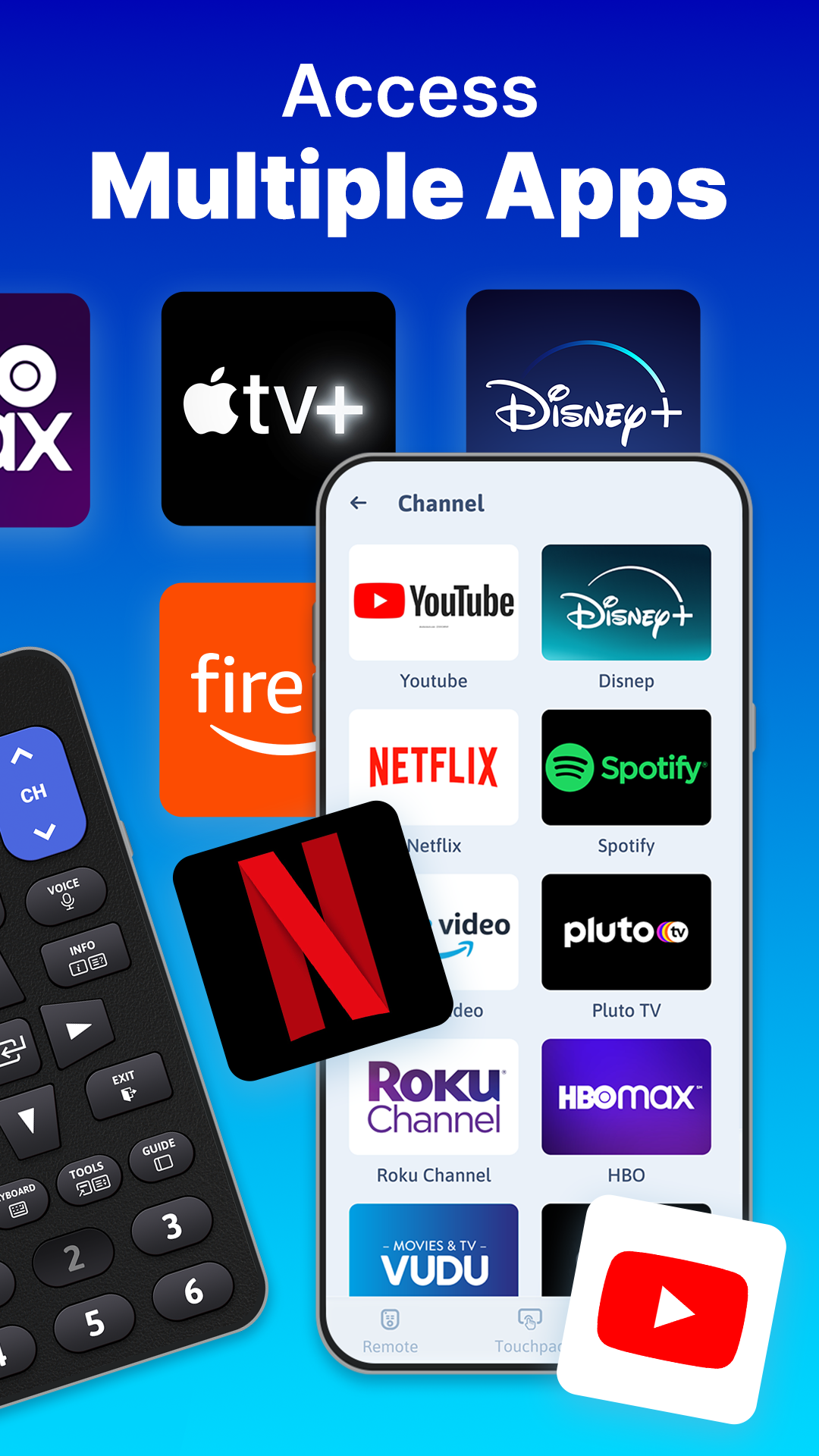 اسکرین شات 3 برنامه Universal TV Remote Control