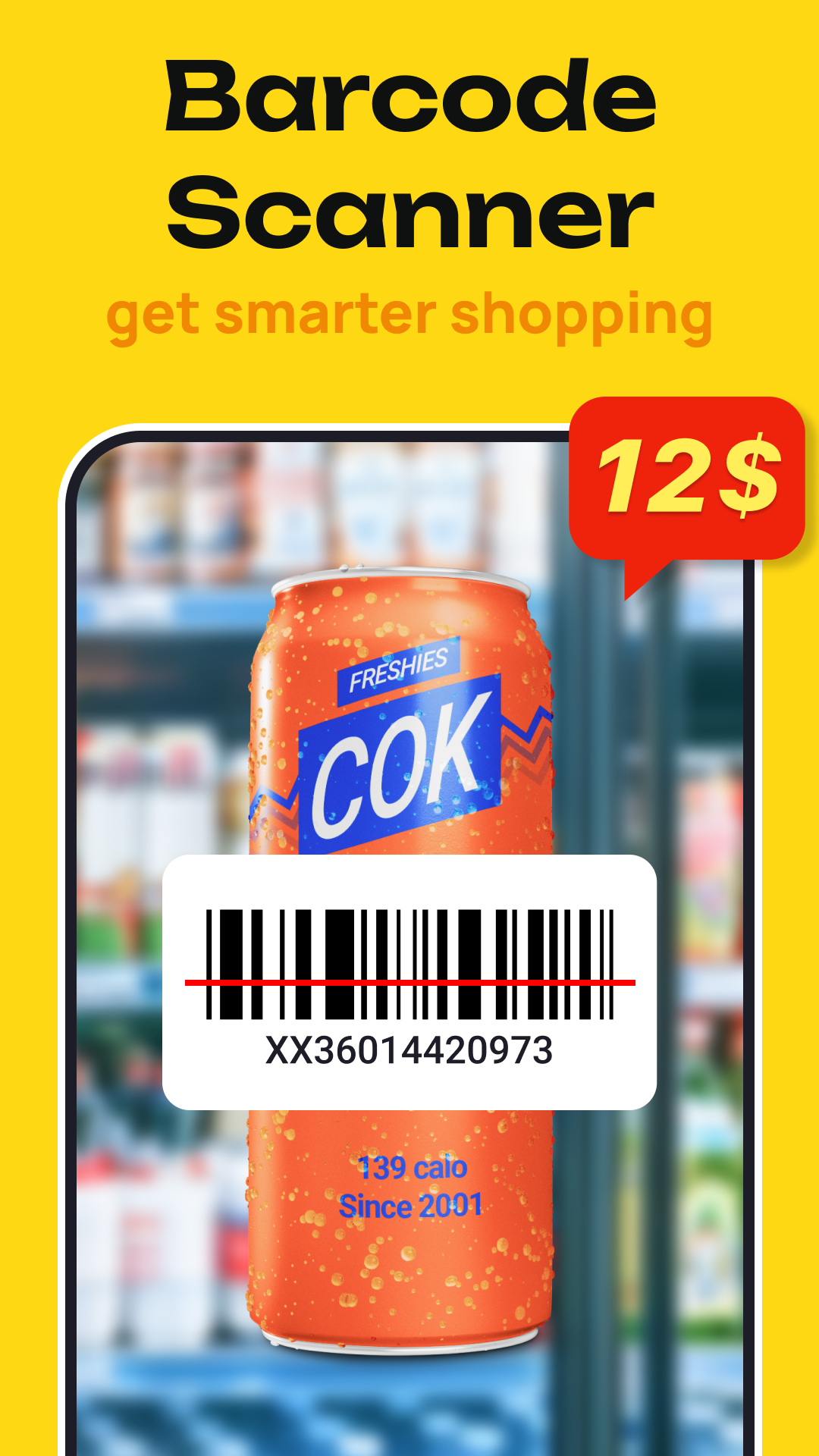 اسکرین شات 2 برنامه QR Code Scanner Barcode Reader