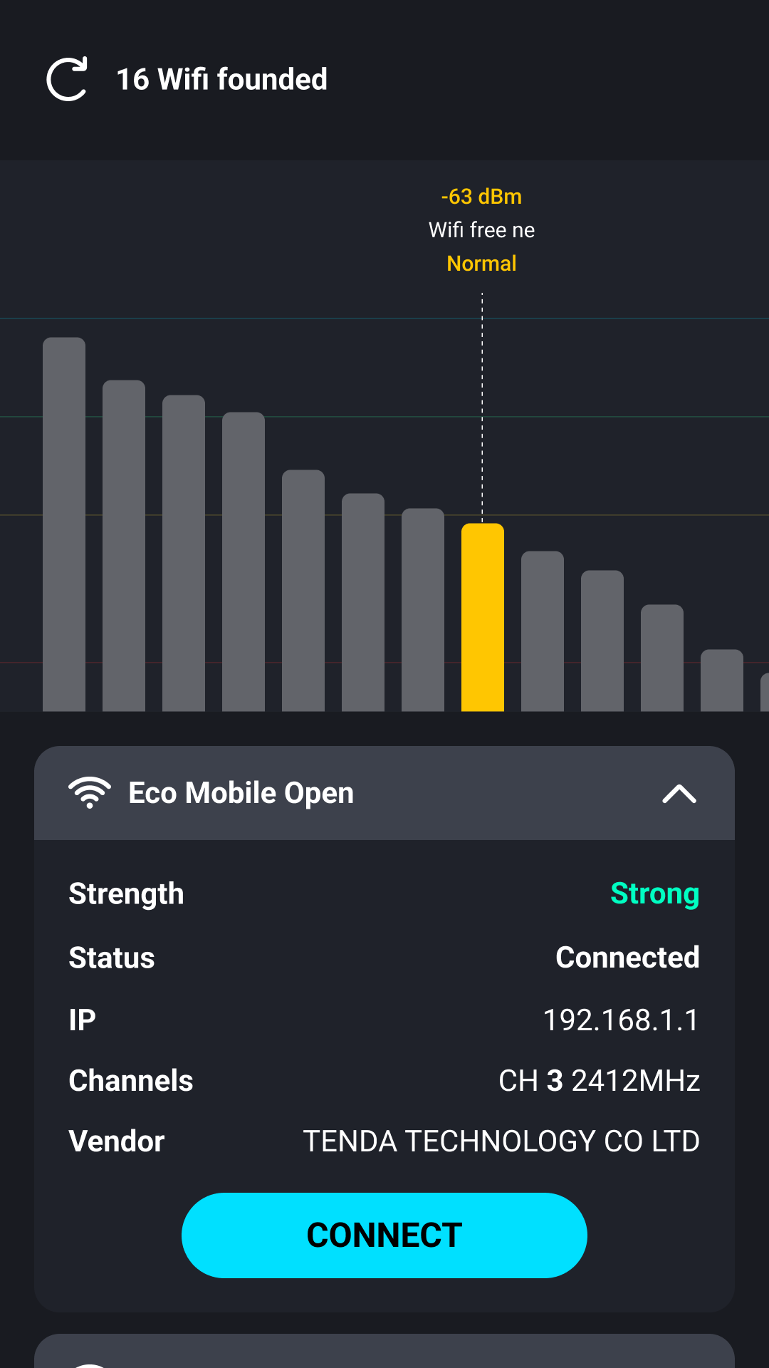 اسکرین شات 6 برنامه Speed Test 5G, Wifi - SpeedZen