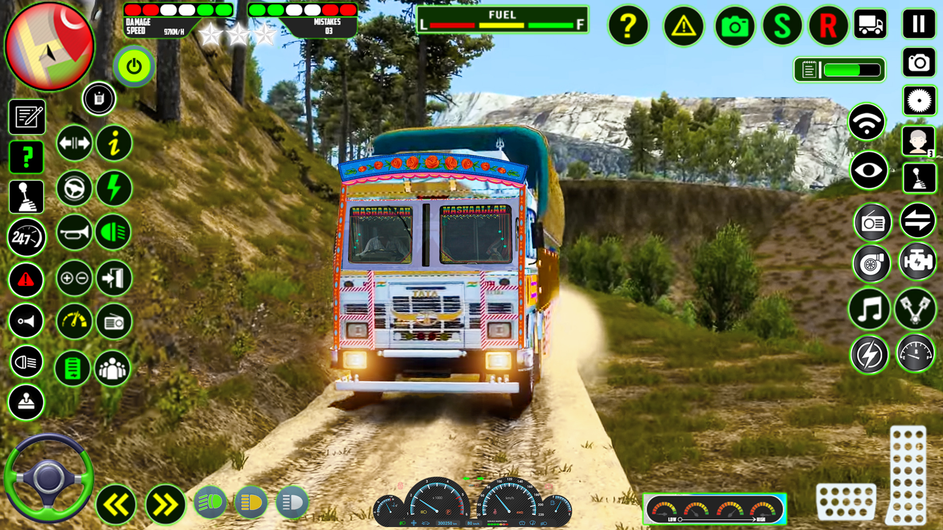 اسکرین شات 8 برنامه Indian Truck Offroad Cargo Sim