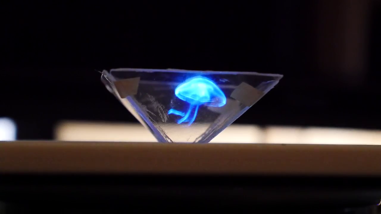 اسکرین شات 3 برنامه Vyomy 3D Hologram Projector