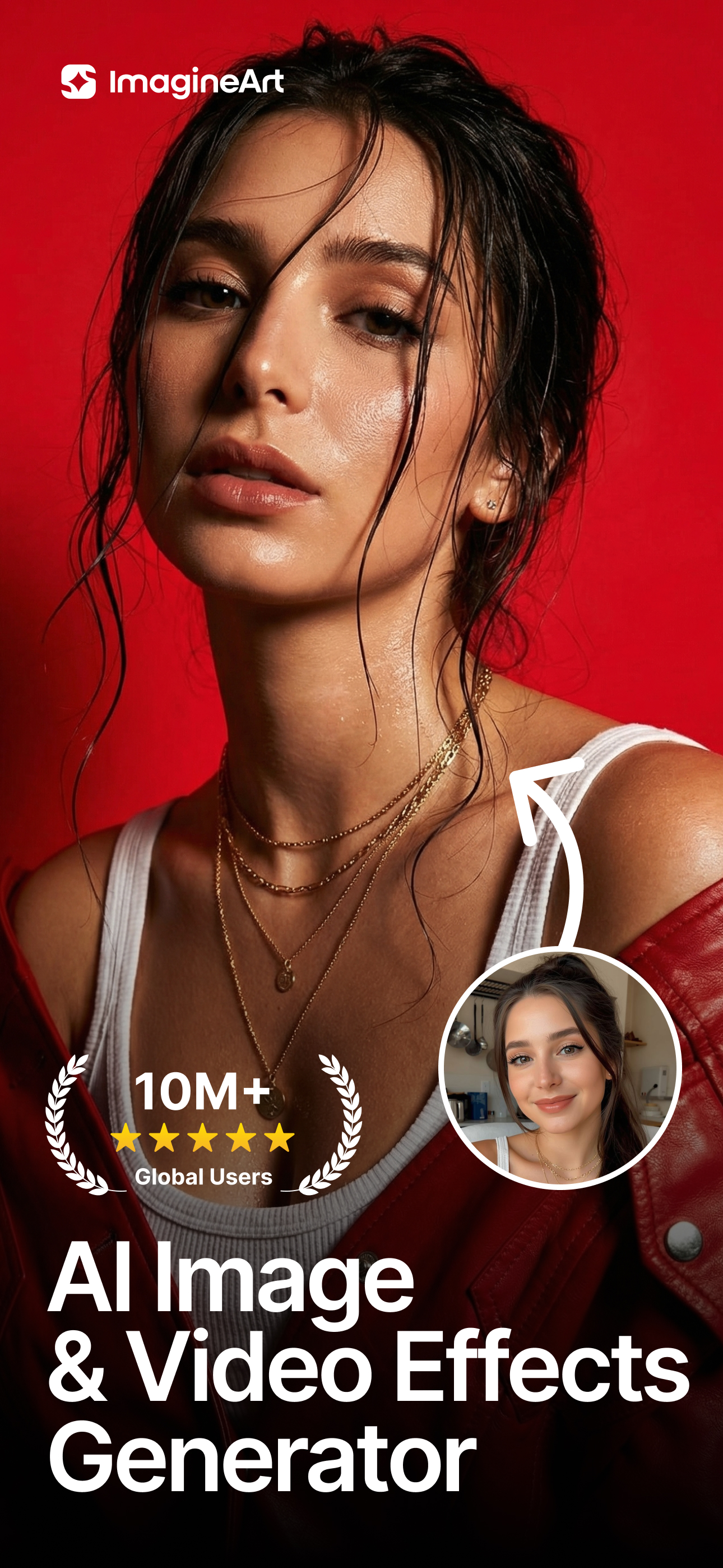 اسکرین شات 1 برنامه AI Art Generator : ImagineArt