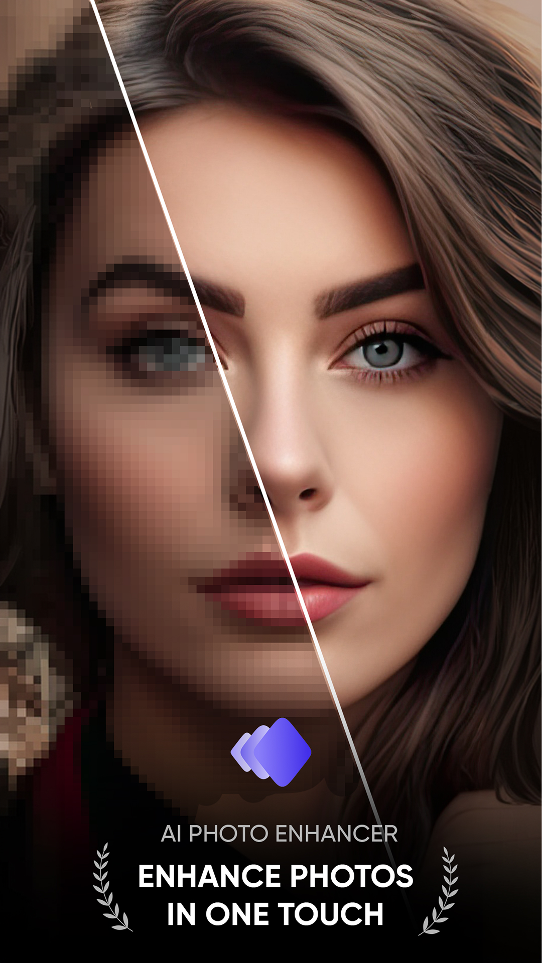 اسکرین شات 1 برنامه PhotoTune - AI Photo Enhancer