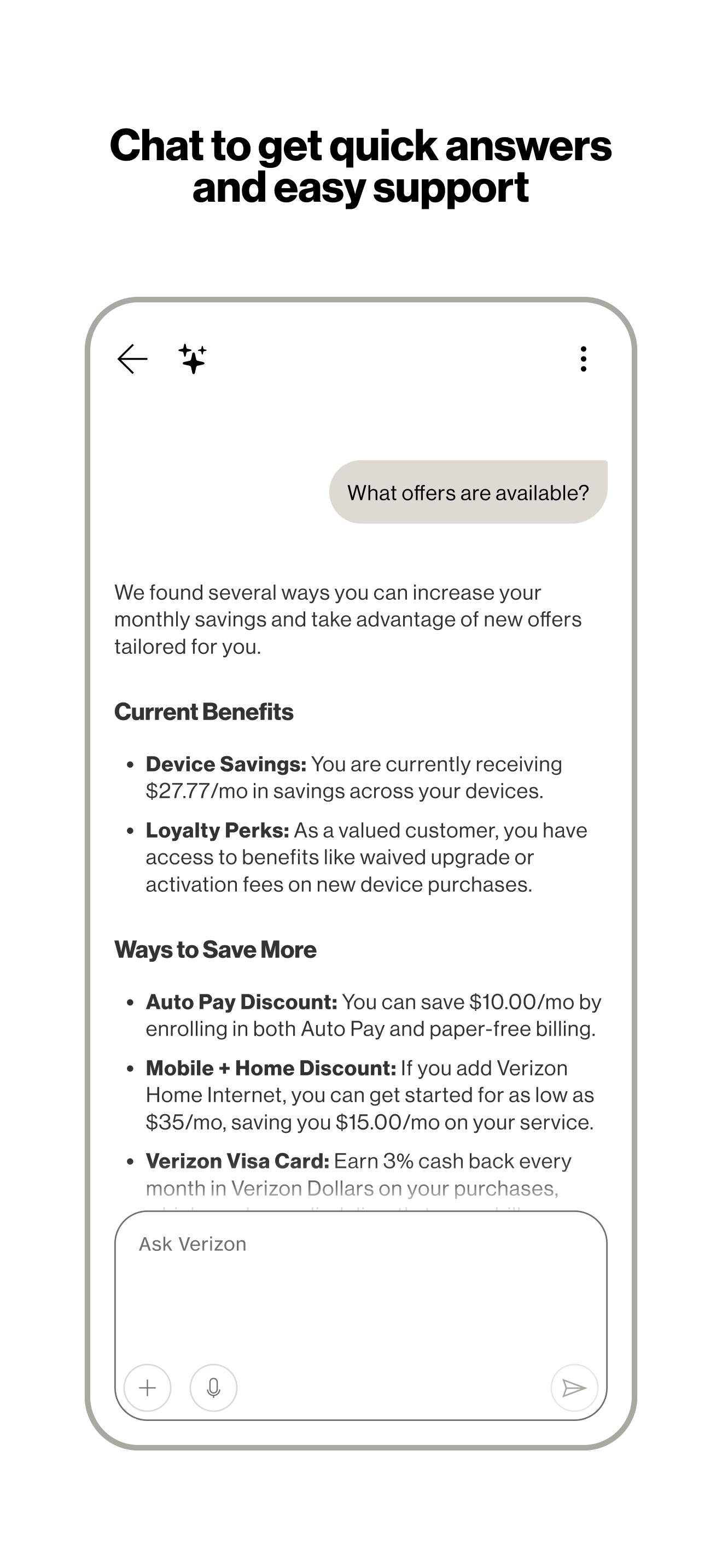 اسکرین شات 8 برنامه My Verizon