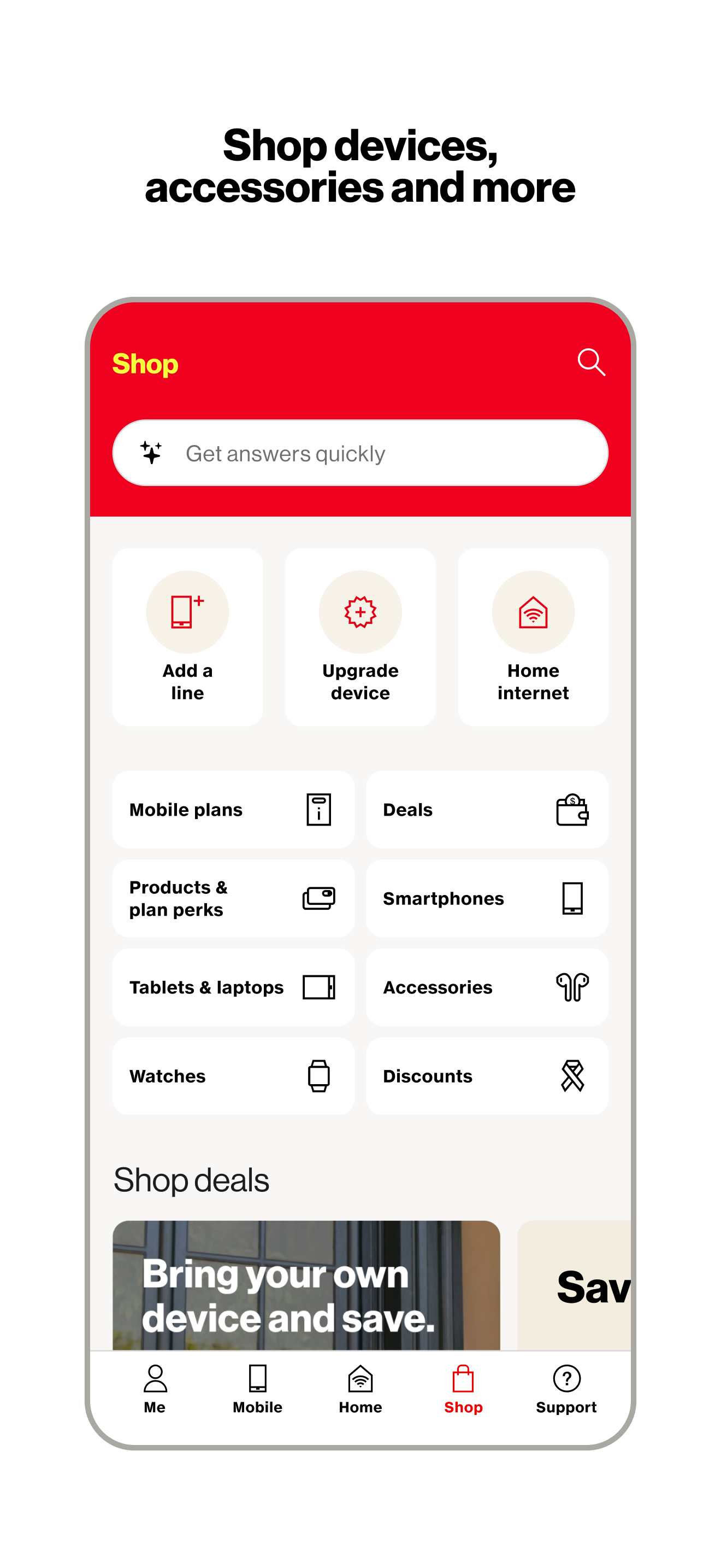 اسکرین شات 6 برنامه My Verizon