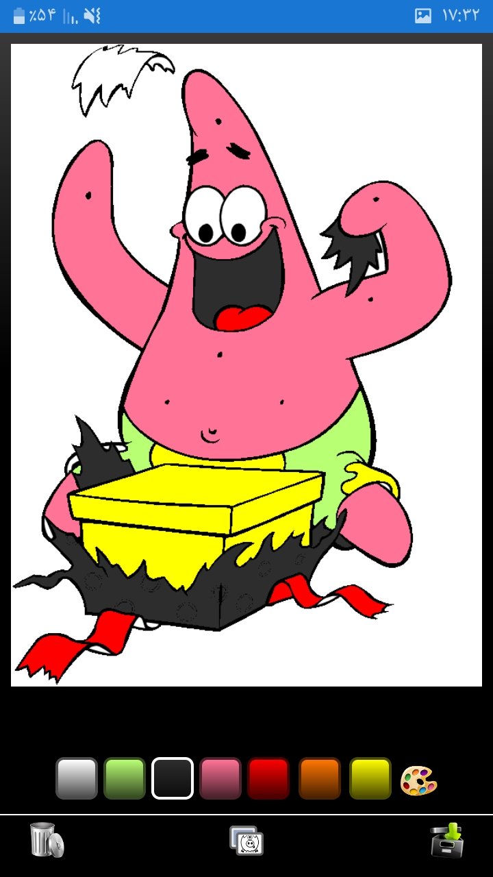 اسکرین شات 3 بازی باب رنگین کمان (بازی رنگ آمیزی)