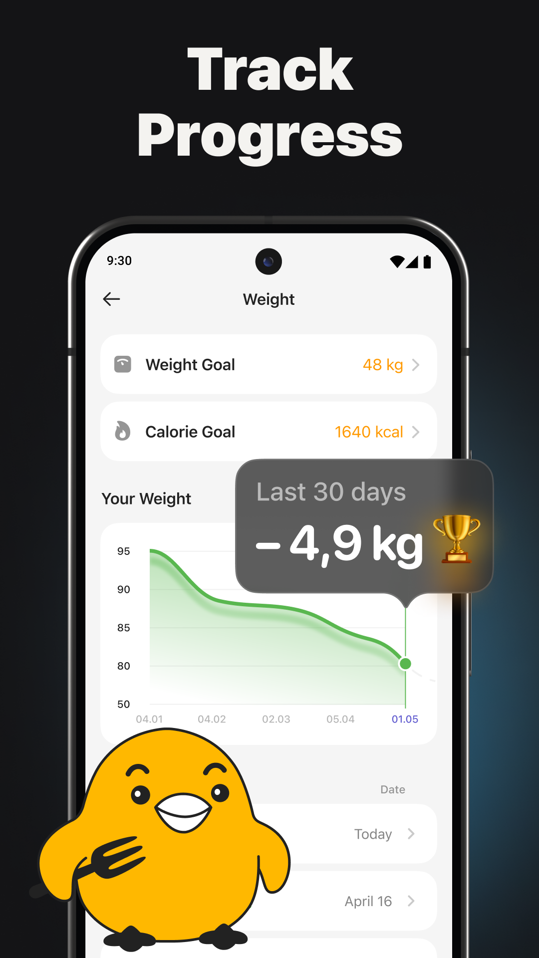 اسکرین شات 7 برنامه Calz: Calorie Counter AI