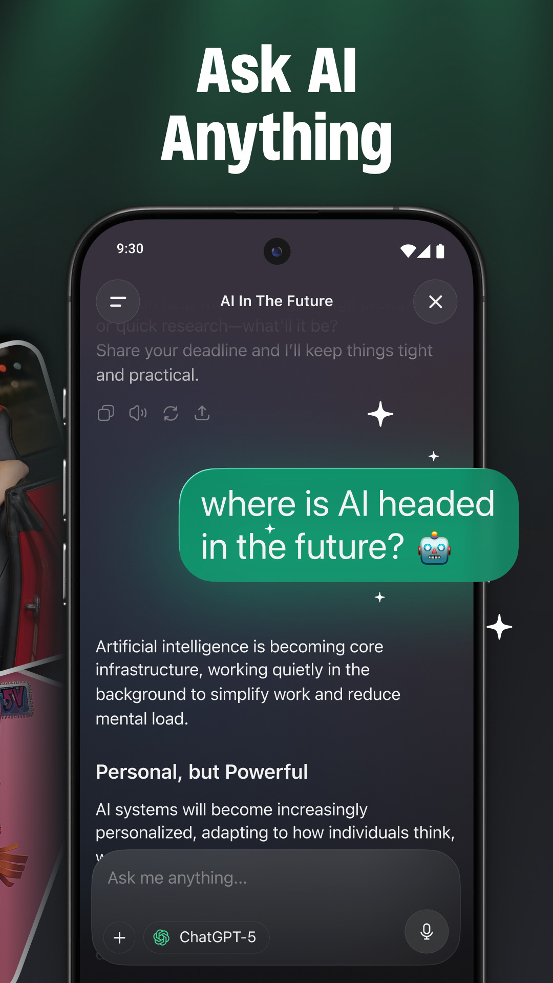 اسکرین شات 3 برنامه ChatGO - AI Chat Assistant