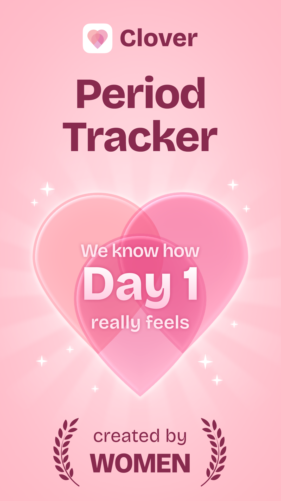 اسکرین شات 1 برنامه Clover: Period & Cycle Tracker