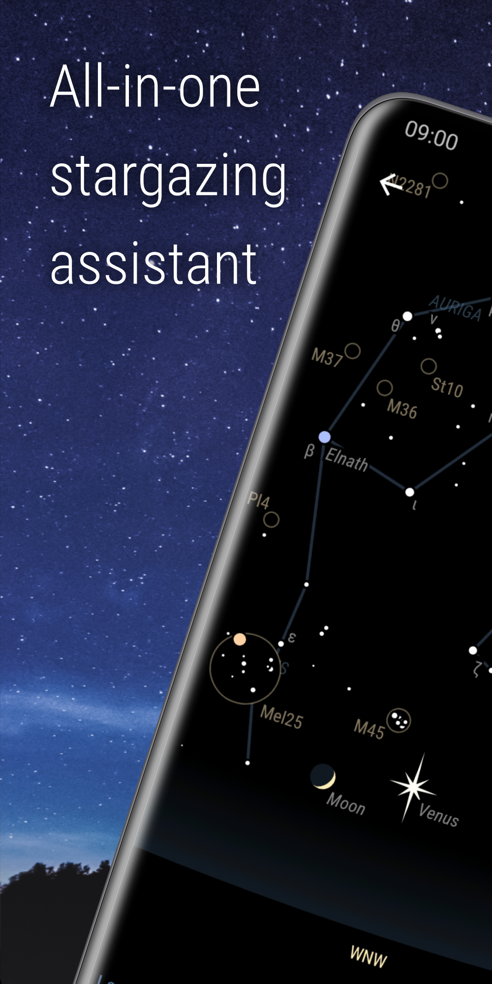 اسکرین شات 1 برنامه Nightshift Stargazing