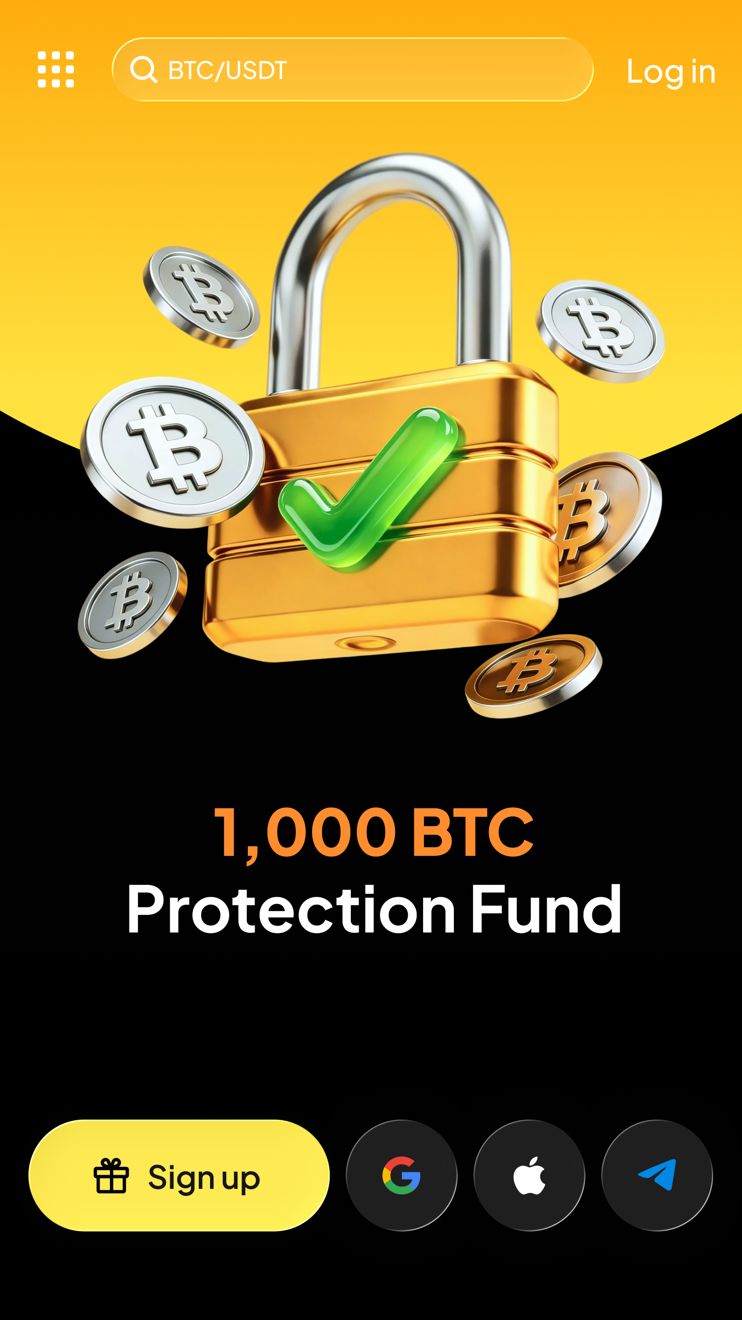 اسکرین شات 1 برنامه WEEX - Buy Bitcoin & Crypto