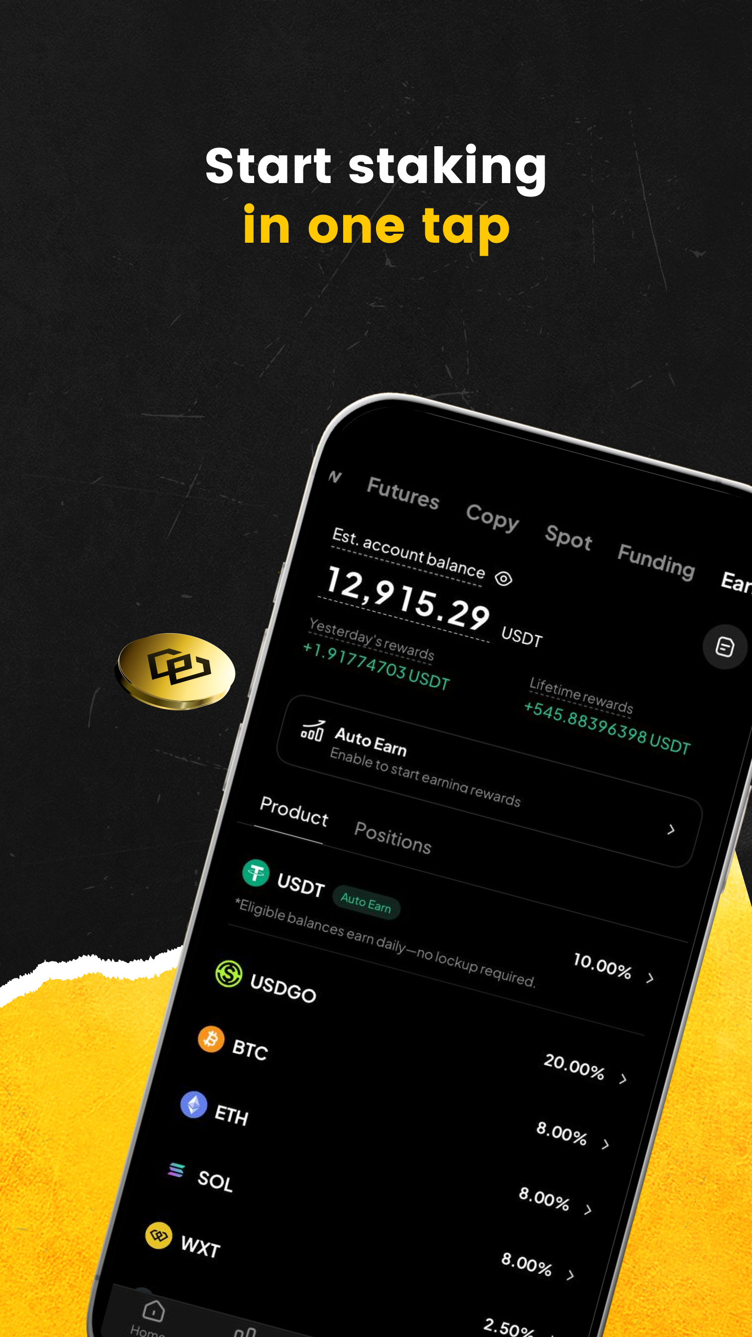 اسکرین شات 7 برنامه WEEX - Buy Bitcoin & Crypto