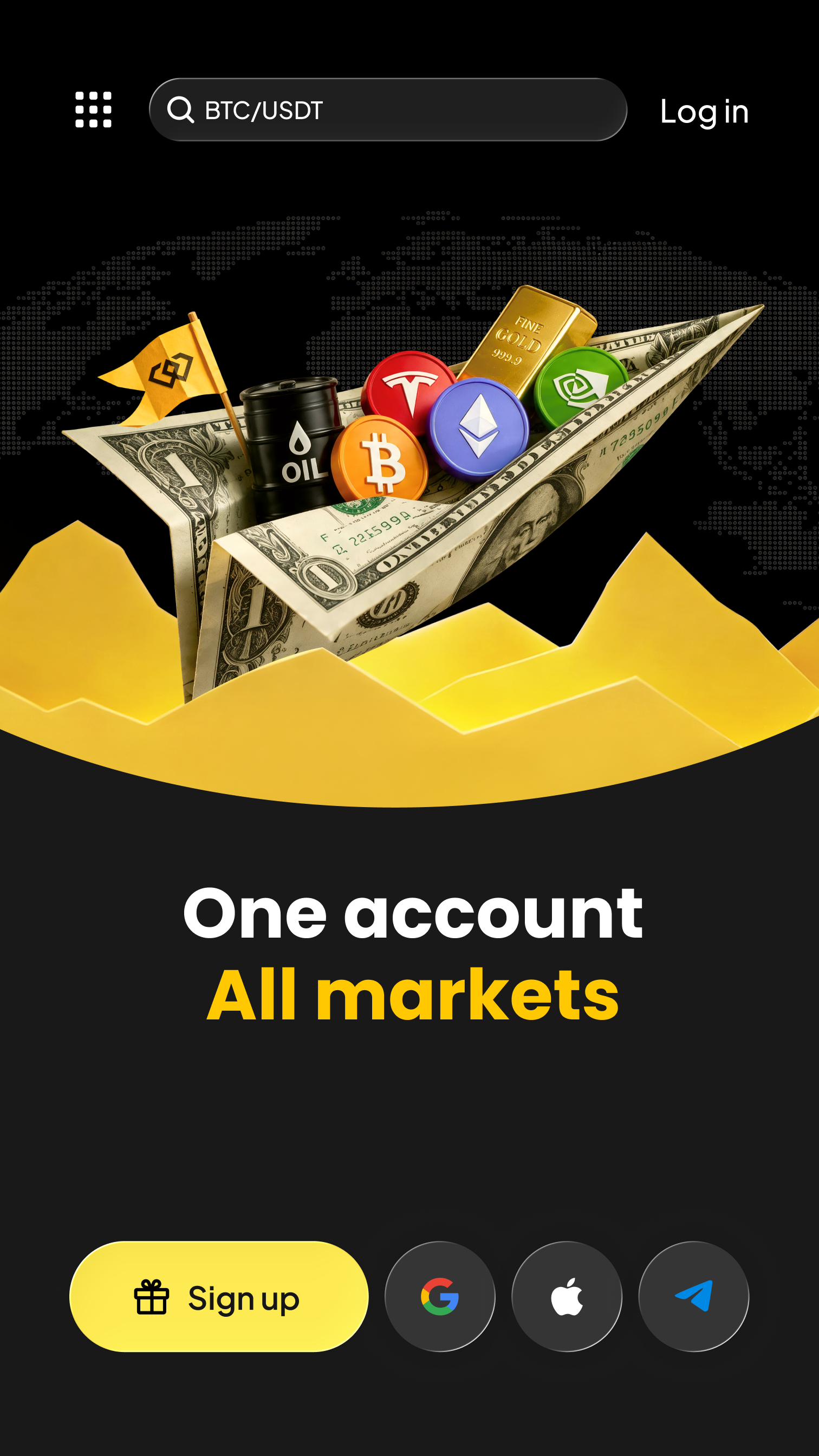 اسکرین شات 1 برنامه WEEX - Buy Bitcoin & Crypto