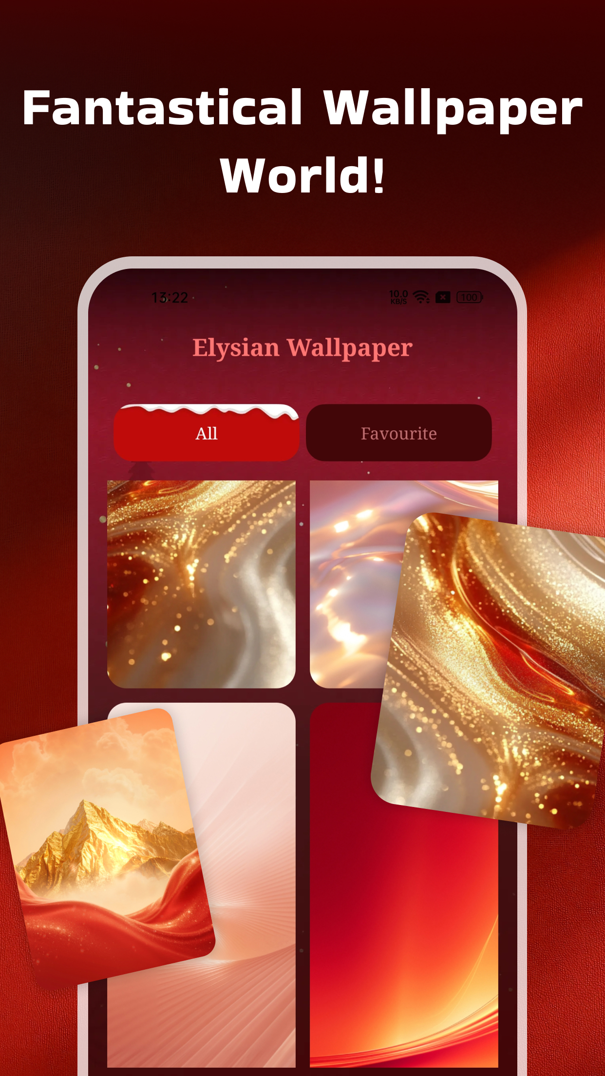 اسکرین شات 1 برنامه Elysian Wallpaper