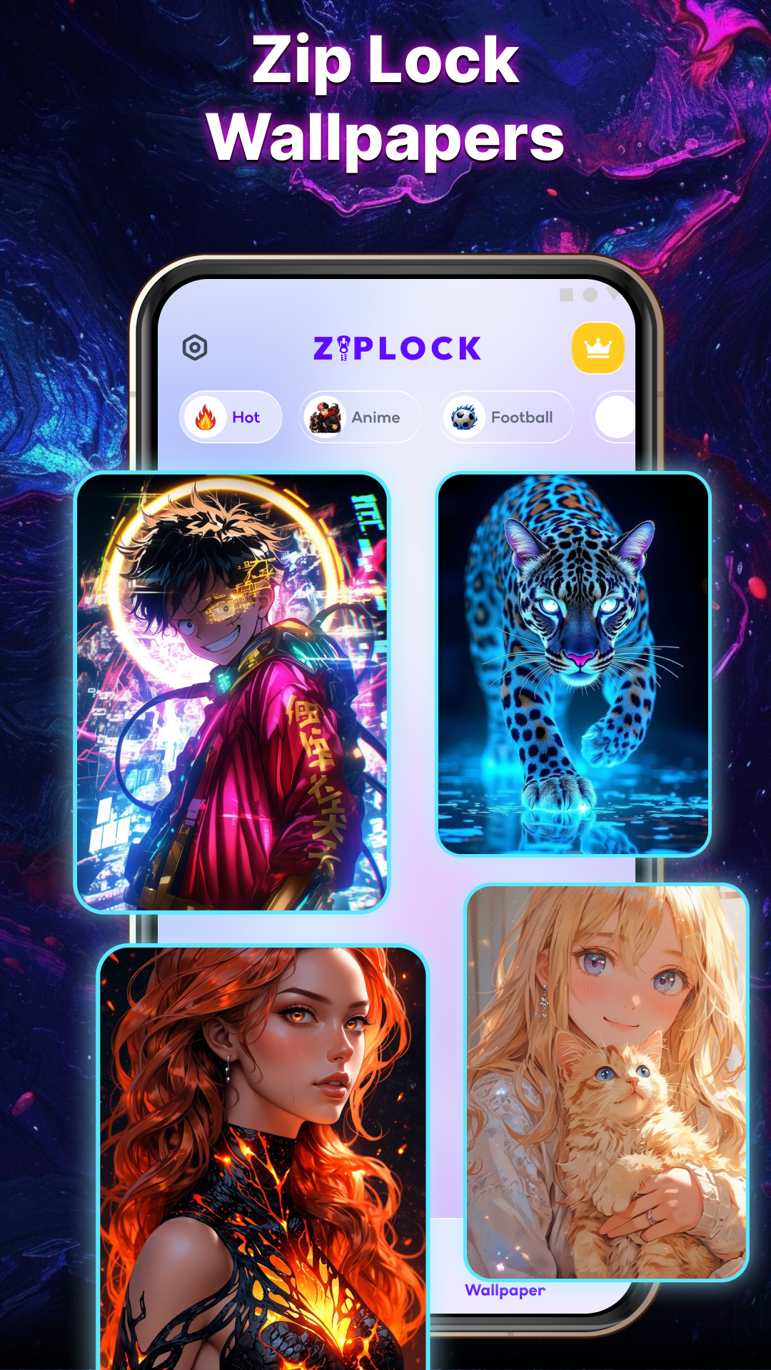 اسکرین شات 2 برنامه Super Zipper Lock Screen