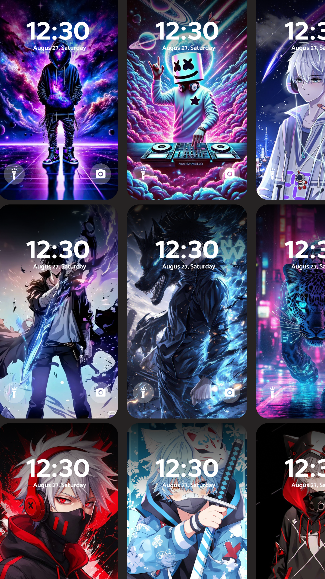 اسکرین شات 3 برنامه Live Wallpaper - Wallpapers 4K