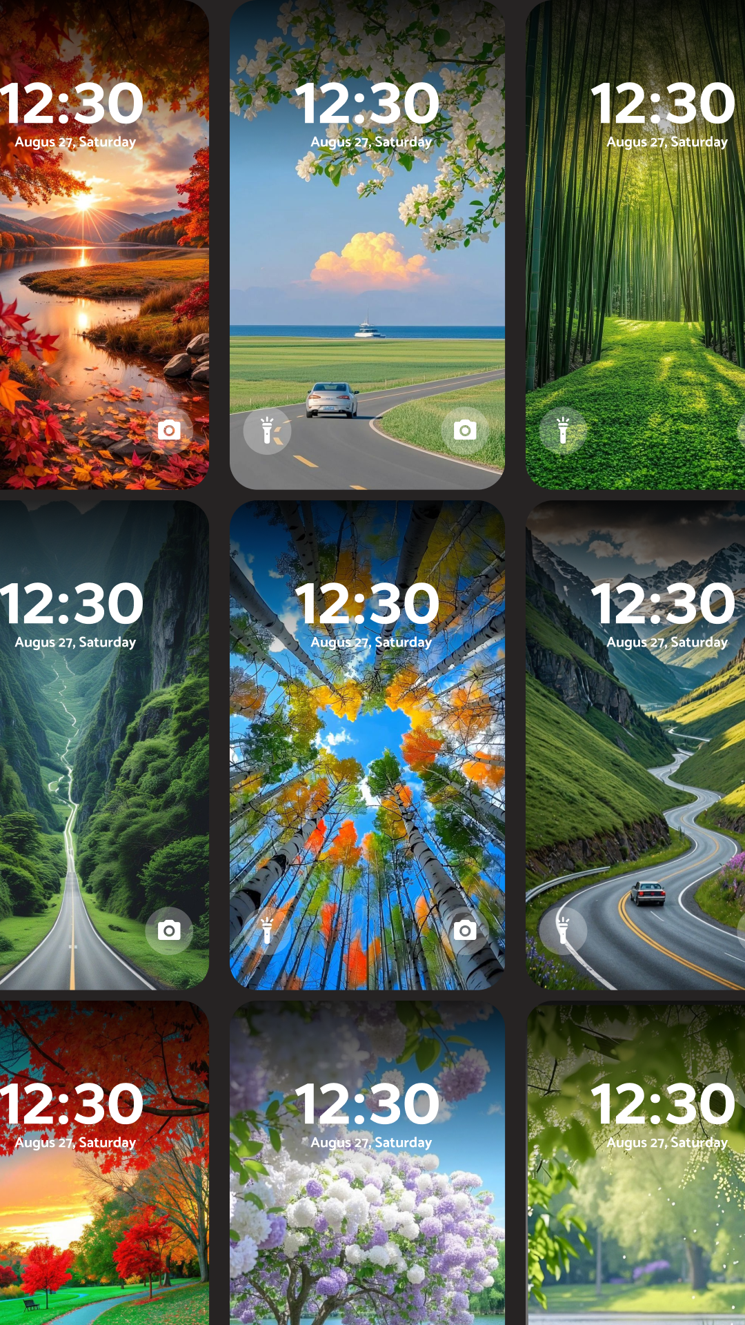 اسکرین شات 4 برنامه Live Wallpaper - Wallpapers 4K