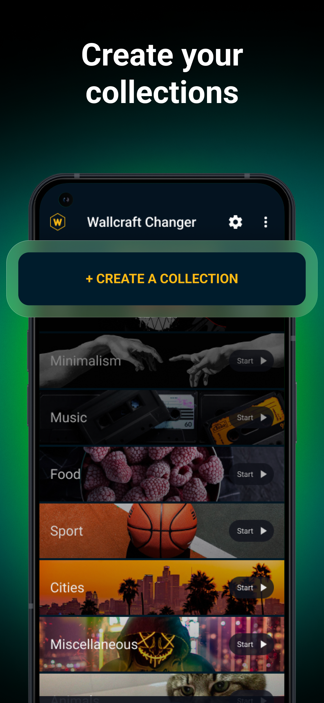 اسکرین شات 6 برنامه Wallpaper Changer, Auto Change