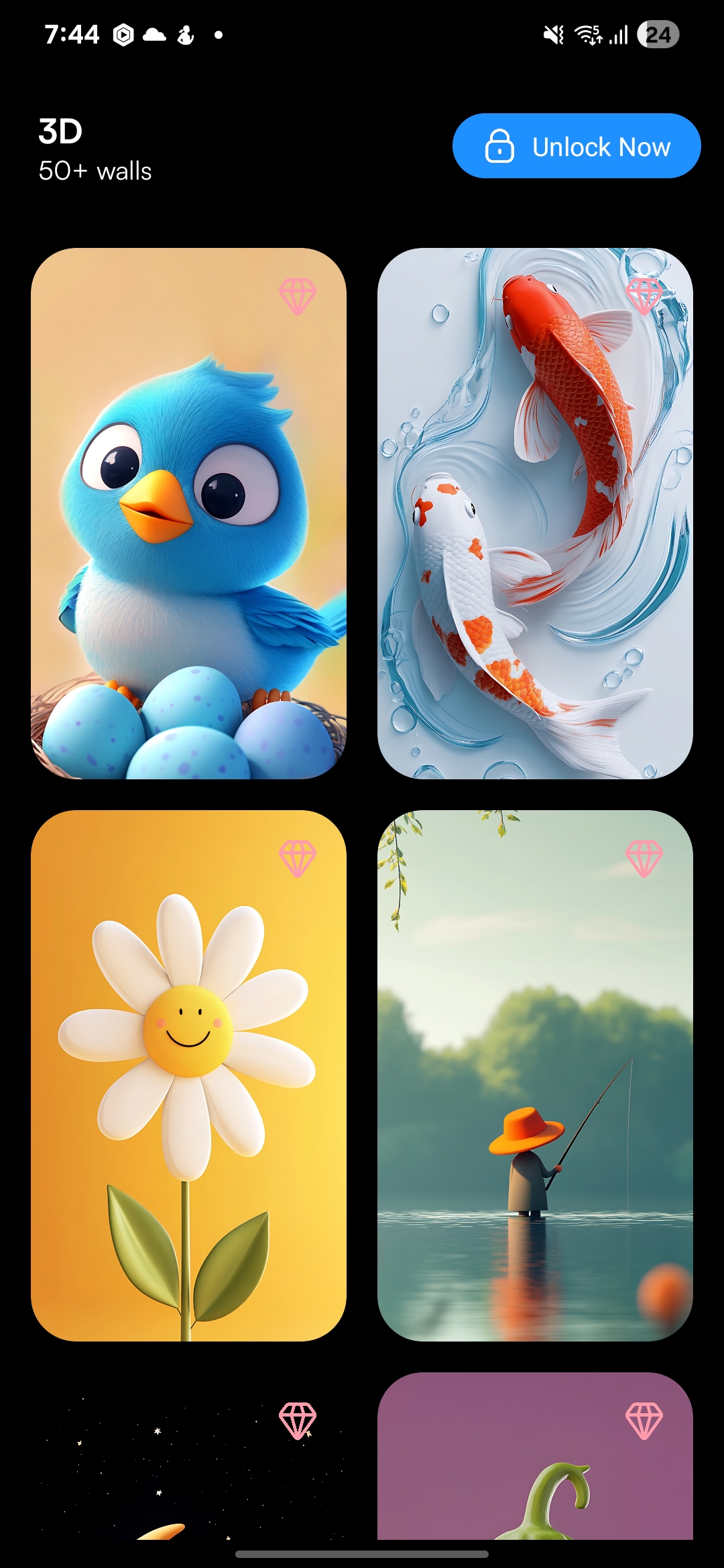 اسکرین شات 5 برنامه Wallverse Wallpaper