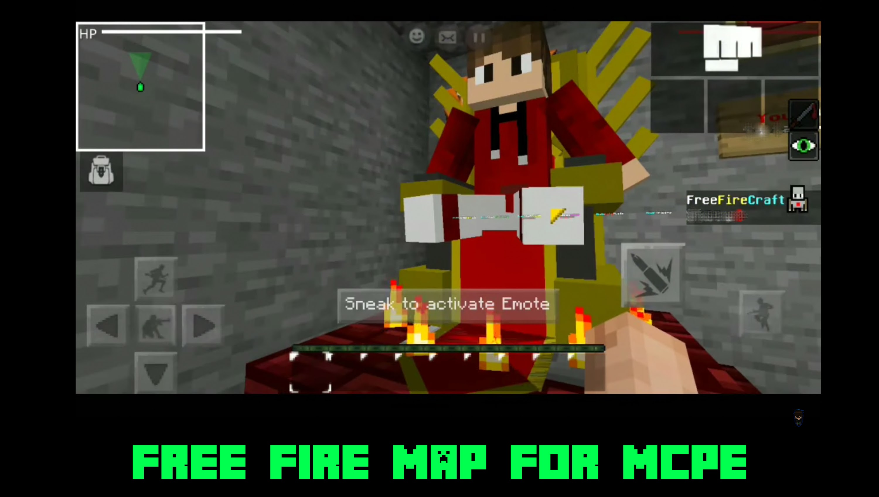 اسکرین شات 1 برنامه skin freefire mod for mcpe