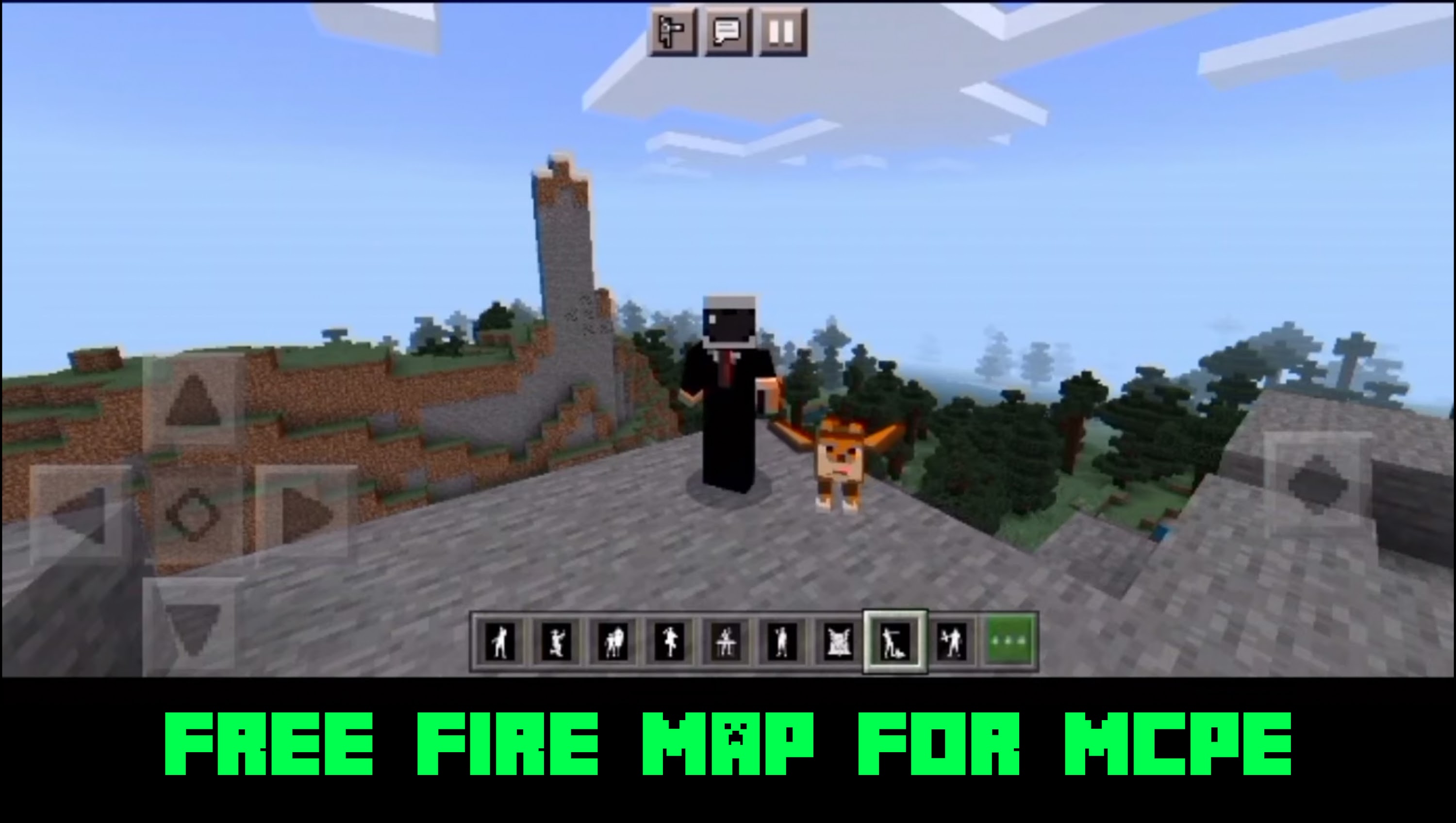 اسکرین شات 4 برنامه skin freefire mod for mcpe
