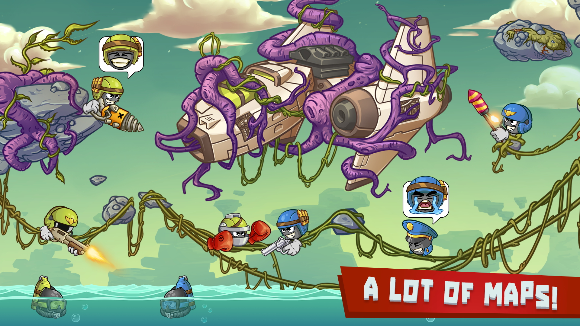 اسکرین شات 2 بازی Warlings 2: Total Armageddon