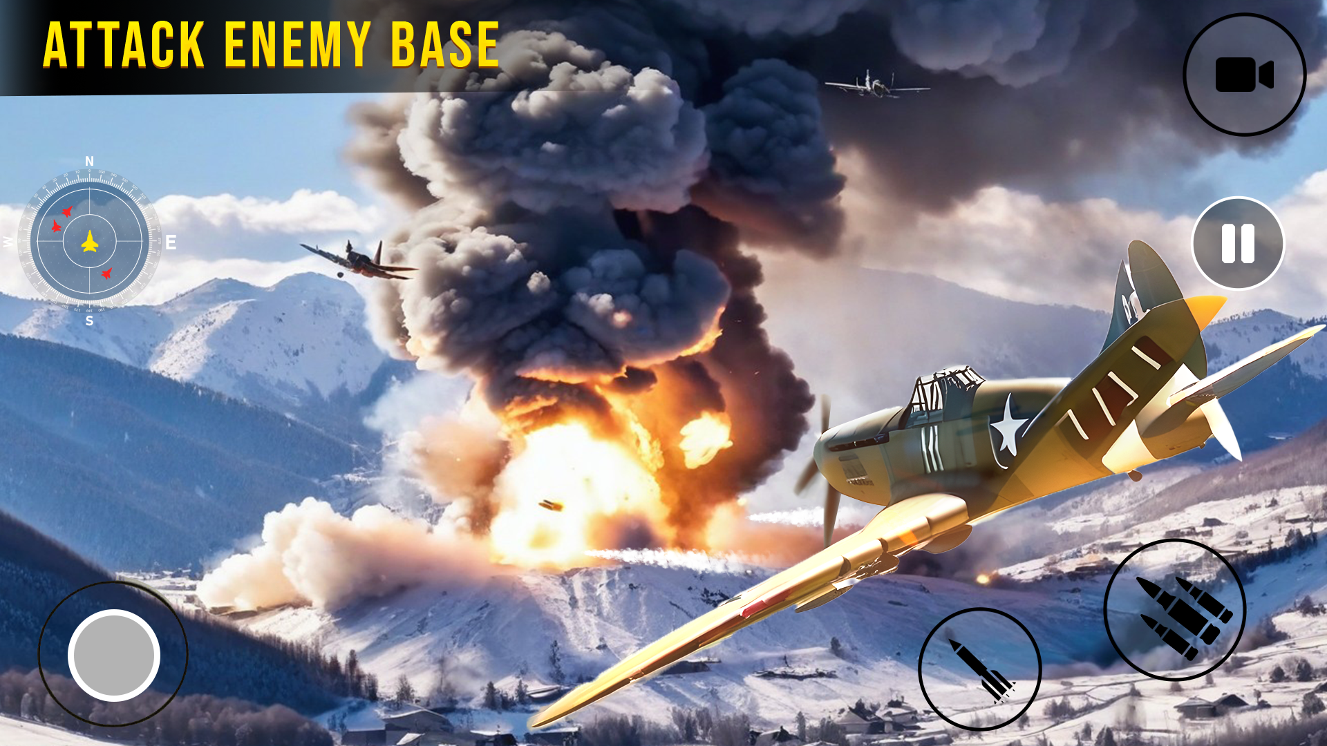 اسکرین شات 8 بازی Warplanes Dogfight・WW2 Battle