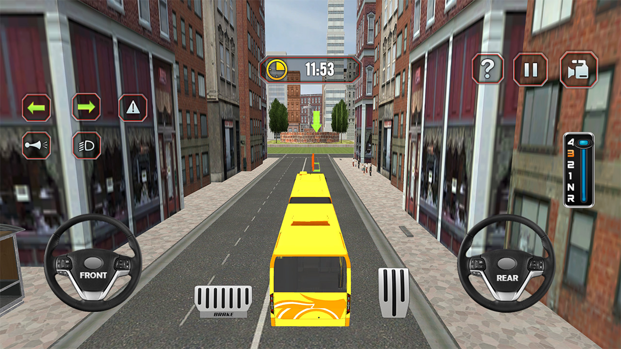 اسکرین شات 2 بازی Coach Bus Train Driving Games