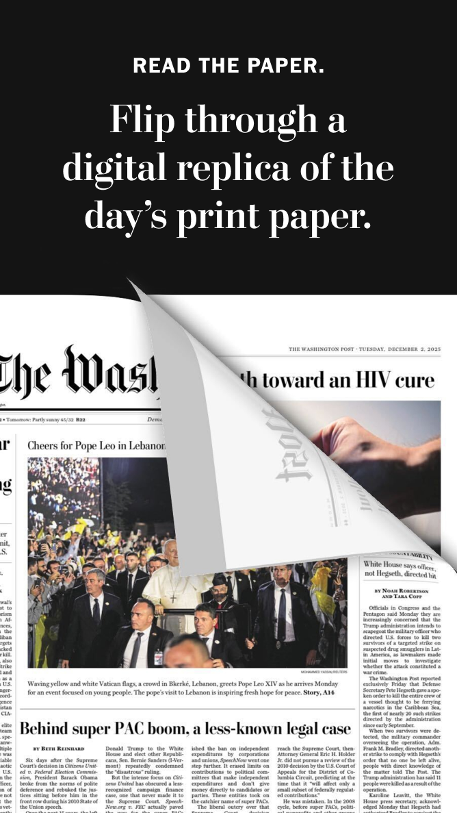 اسکرین شات 7 برنامه Washington Post: Live News