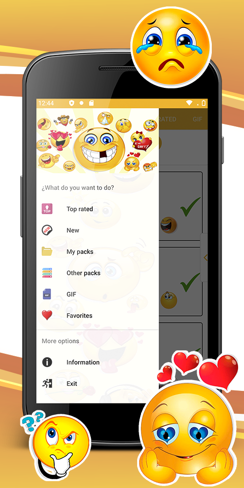 اسکرین شات 2 برنامه Wasticker love for whatsapp