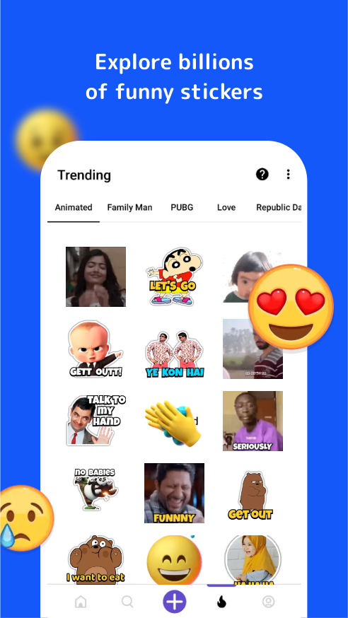 اسکرین شات 3 برنامه Stickify