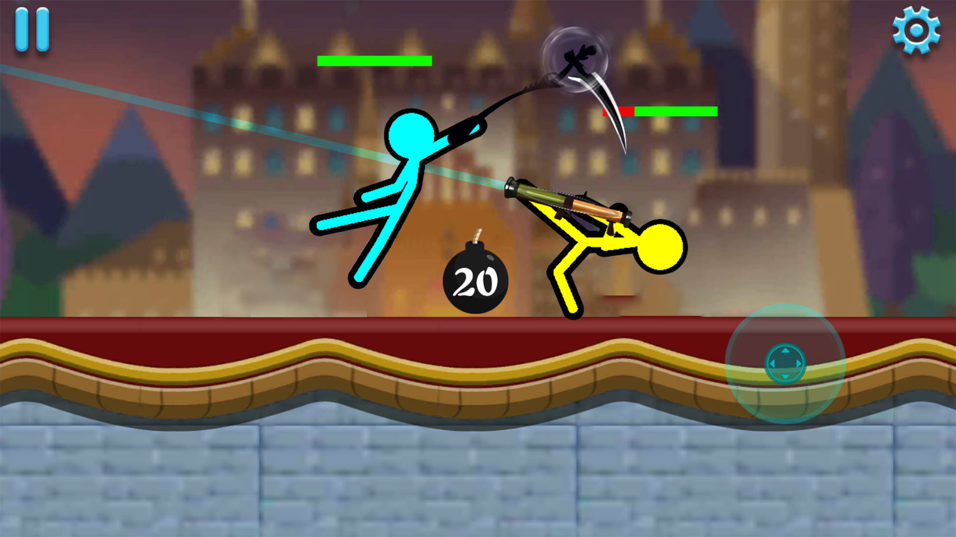 اسکرین شات 7 بازی Stickman Clash: Fighting Game