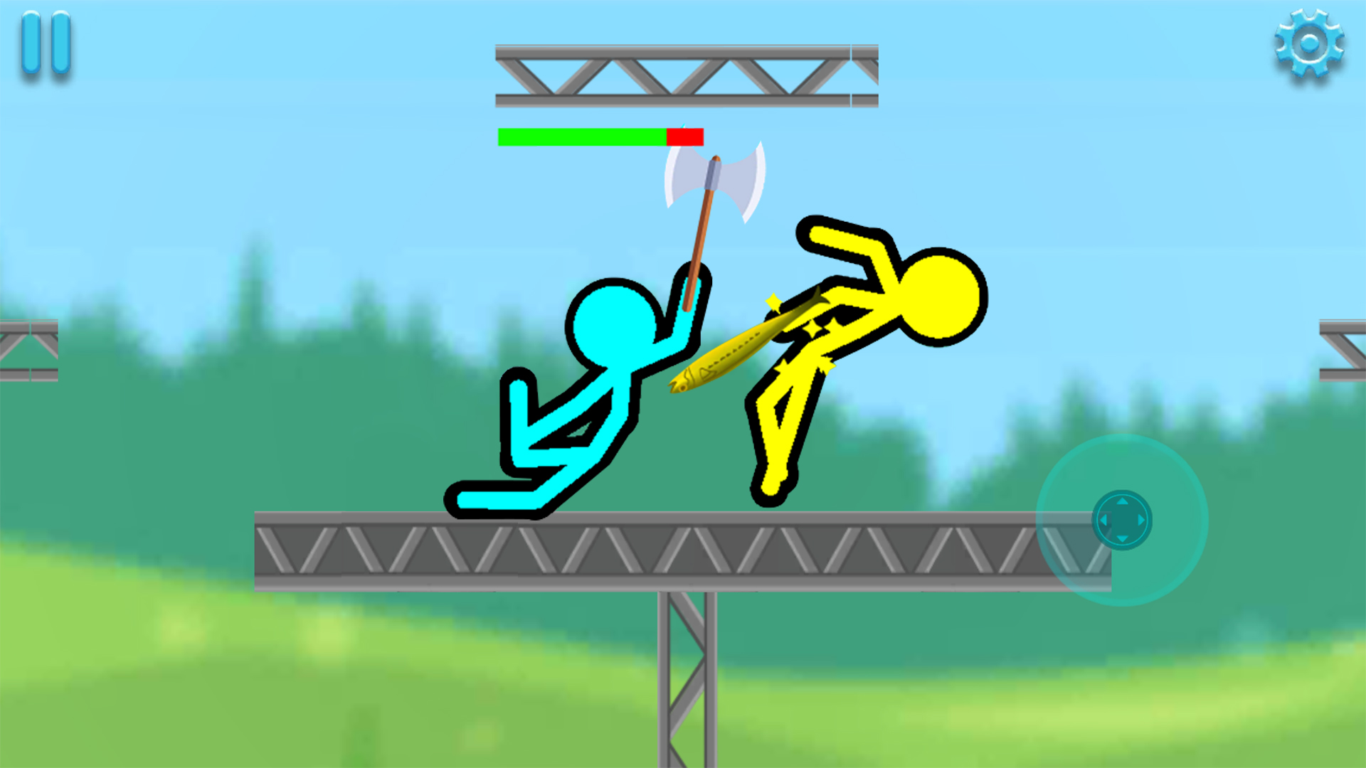اسکرین شات 4 بازی Stickman Clash: Fighting Game