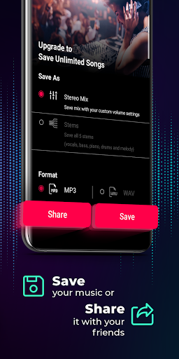 اسکرین شات 6 برنامه SplitHit: Vocal Remover, Karaoke Maker, Backtracks