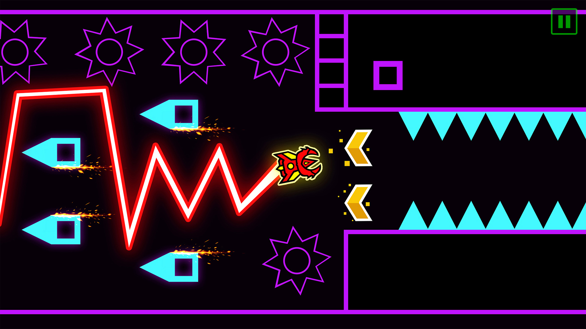 اسکرین شات 5 بازی Wave Dash : Geometry Arrow