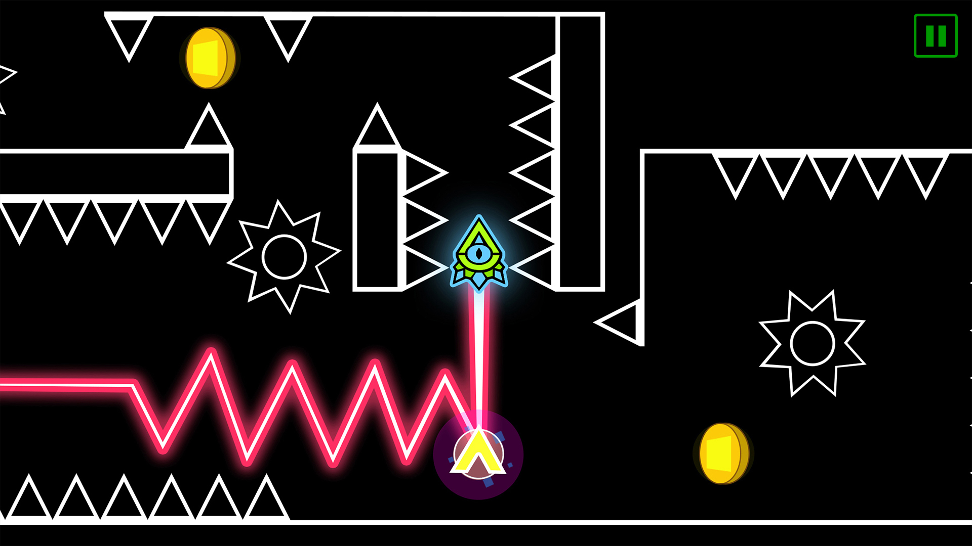 اسکرین شات 4 بازی Wave Dash : Geometry Arrow