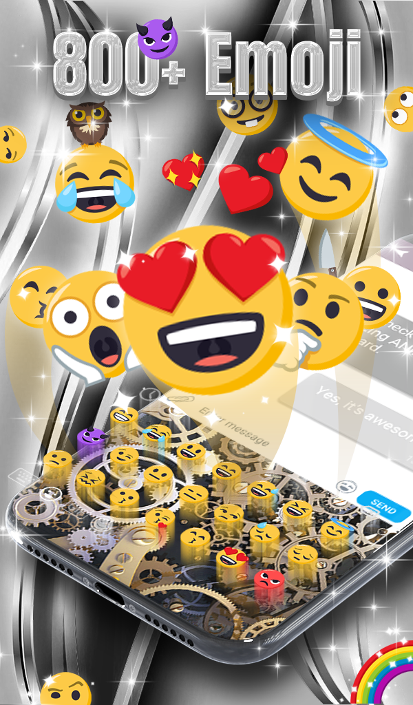 اسکرین شات 3 برنامه Mechanical Live Wallpaper HD