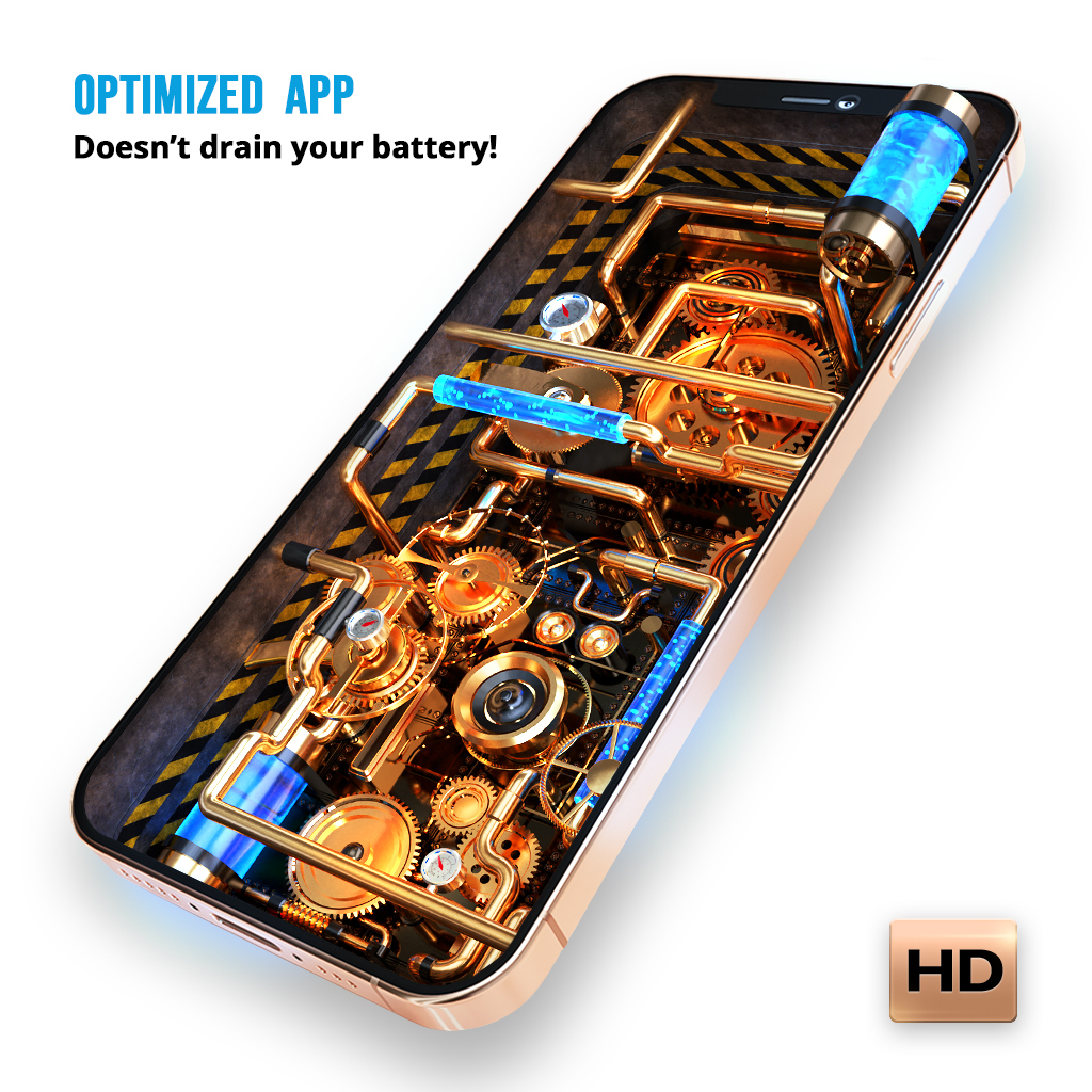 اسکرین شات 7 برنامه Wave Live Wallpapers Maker 3D
