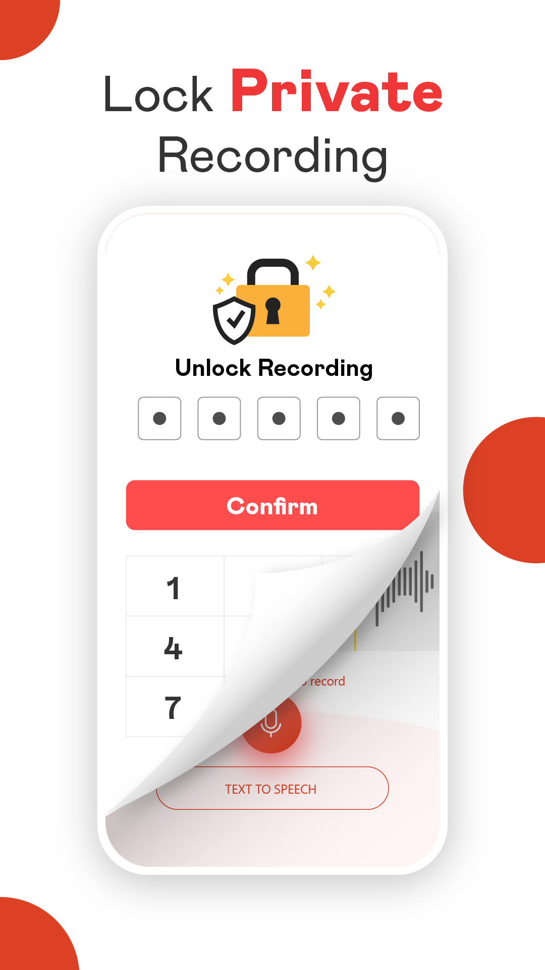 اسکرین شات 4 برنامه Voice Recorder: Memos & Editor