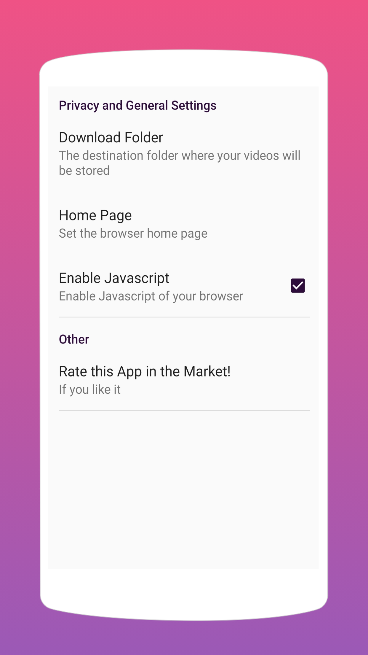 اسکرین شات 5 برنامه qdownloader & Saver